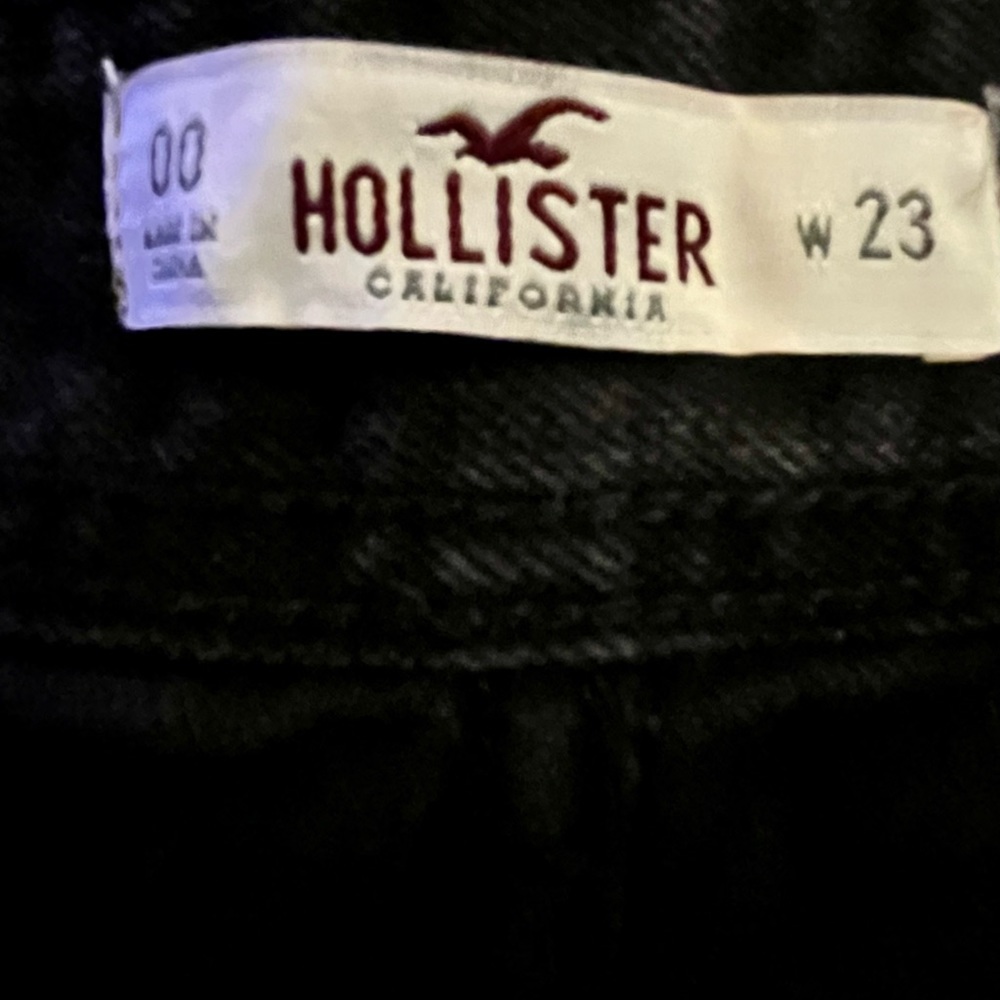 Hollister Black Mini Shorts 00
